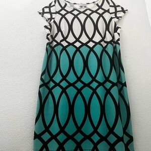 Karin Stevens Black and White Dress